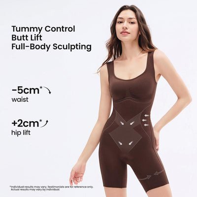 SecondSkin Sculpt Bodysuit – Tummy Control Faja with Butt Lift