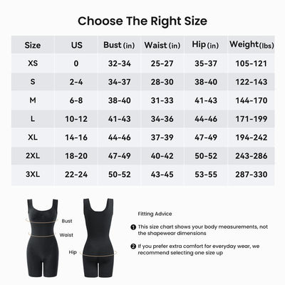 SecondSkin Sculpt Bodysuit – Tummy Control Faja with Butt Lift