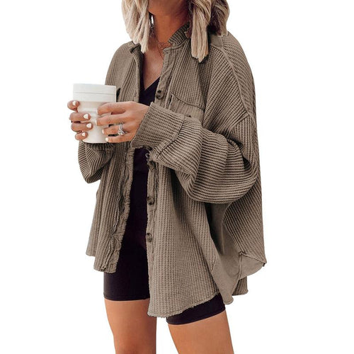 Waffle Shacket