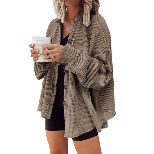 Waffle Shacket