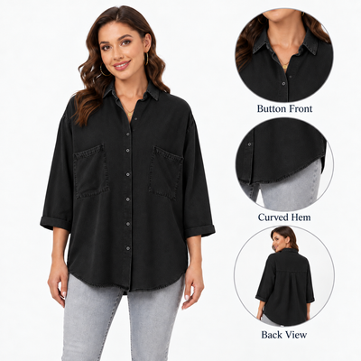 Relaxed Denim Chambray