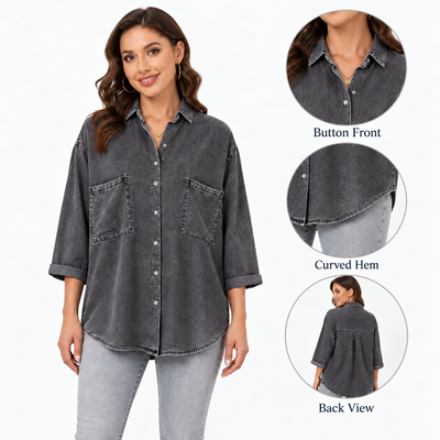 Relaxed Denim Chambray