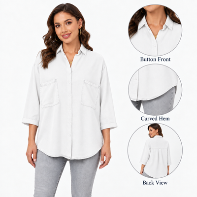 Relaxed Denim Chambray