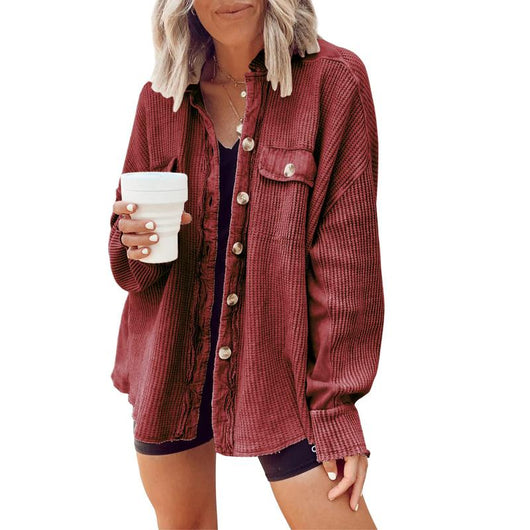 Waffle Shacket