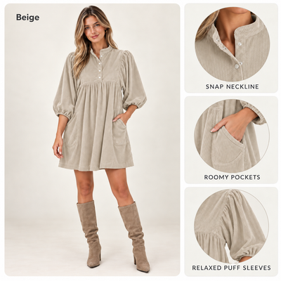 Corduroy Dress