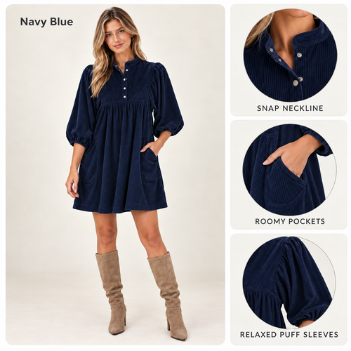 Corduroy Dress